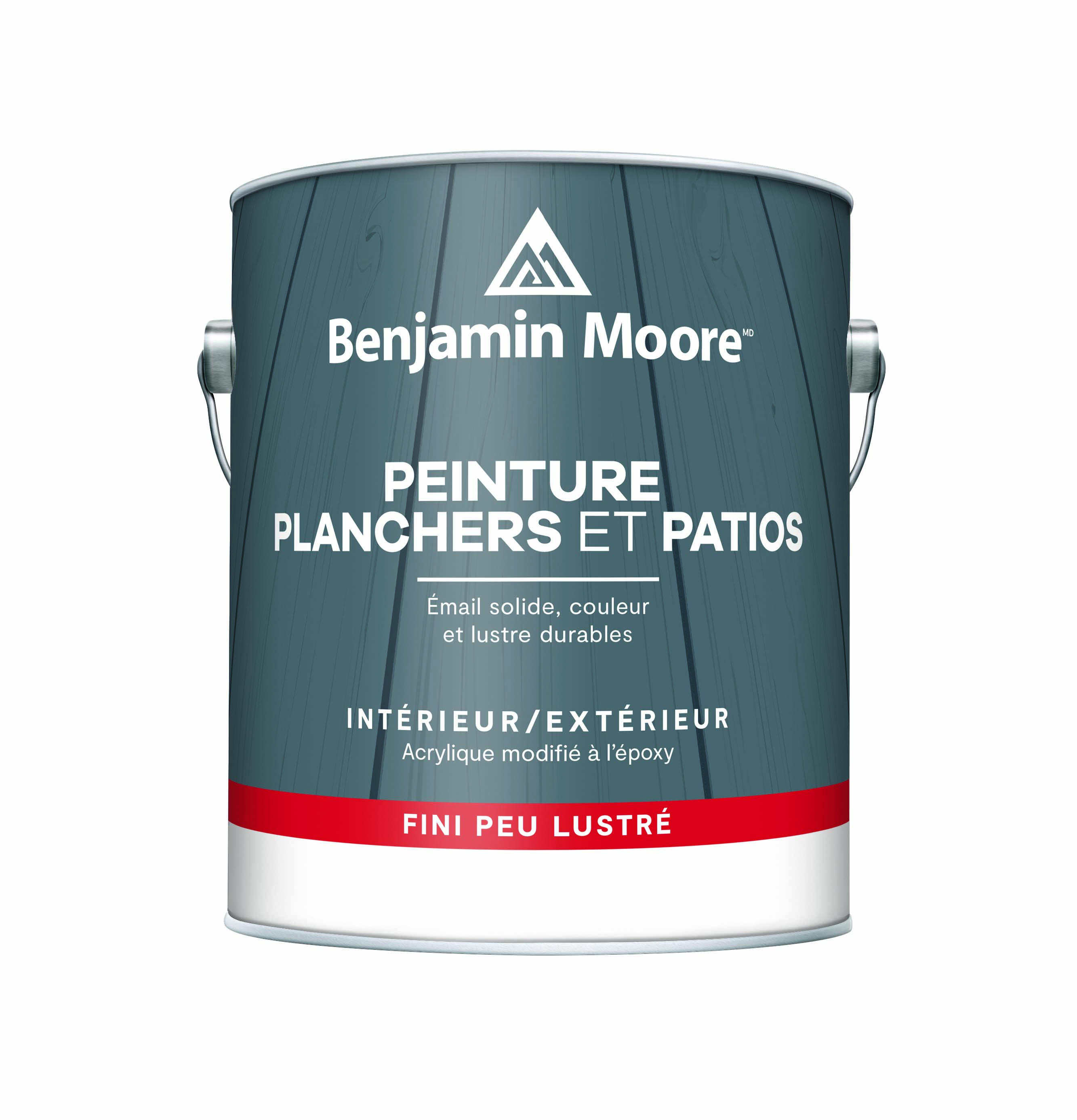 peinture à plancher latex fini peu lustré - F122 - Plancher et Patio