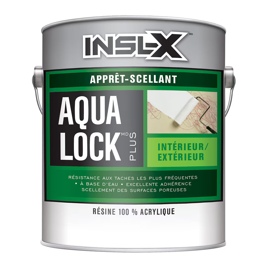 APPRÊT SCELLANT AQUA LOCK INTÉRIEUR/EXTÉRIEUR 100% ACRYLIQUE