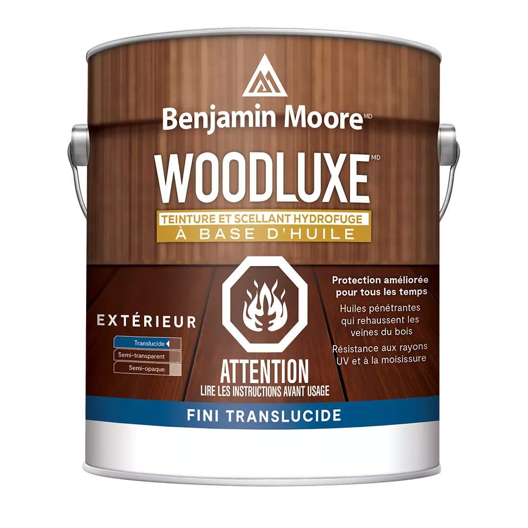 TEINTURE WOODLUXE EXTÉRIEUR TRANSLUCIDE À L