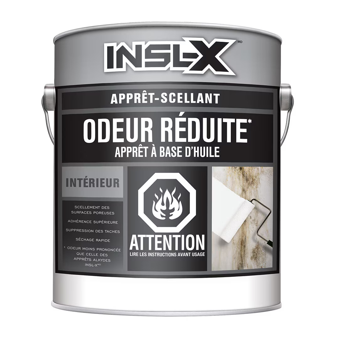 APPRÊT INTÉRIEUR FAIBLE ODEUR À BASE D