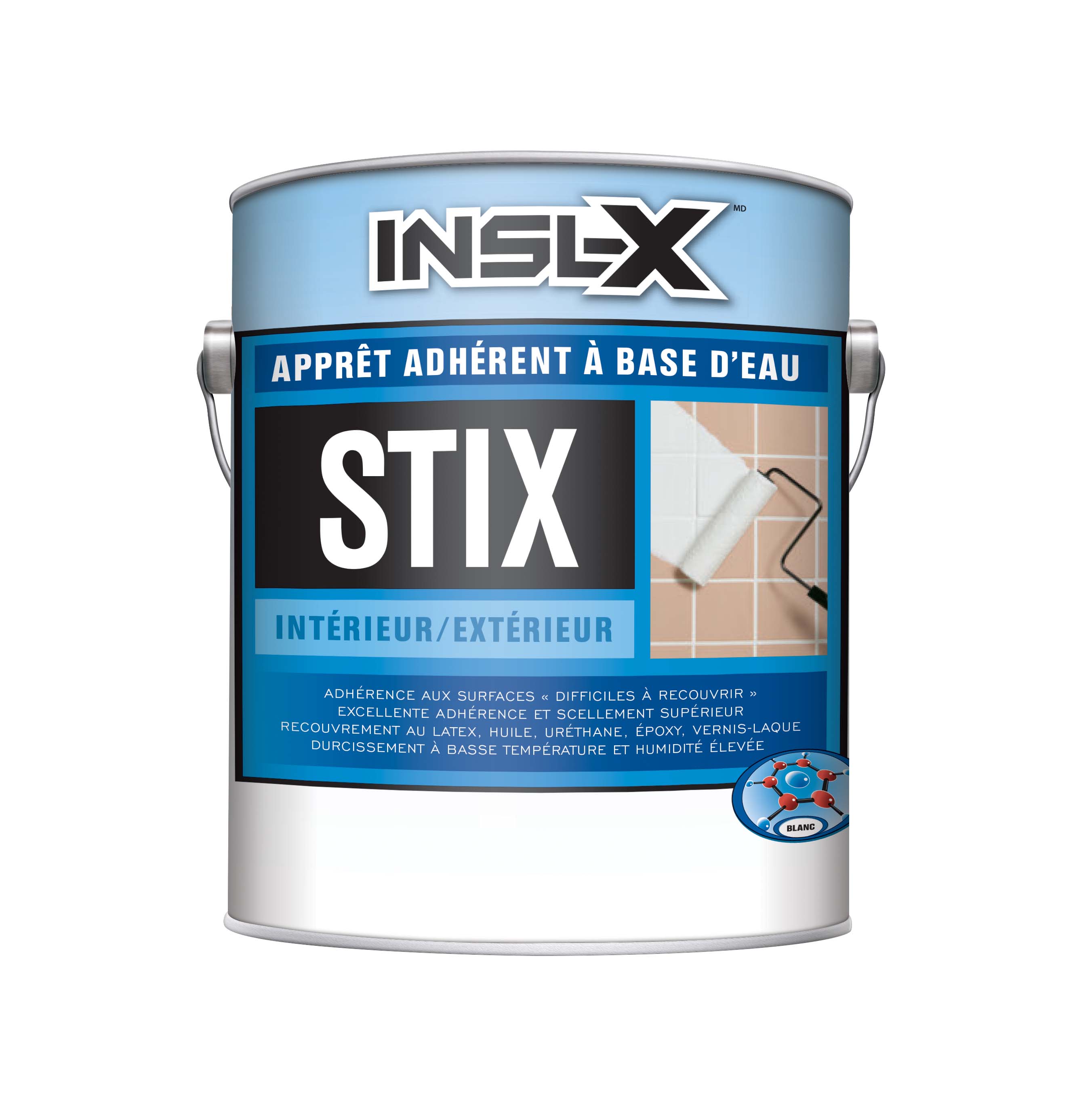 APPRÊT ADHÉRANT STIX INTÉRIEUR/EXTÉRIEUR À BASE D'EAU - SXA-1100 - Stix