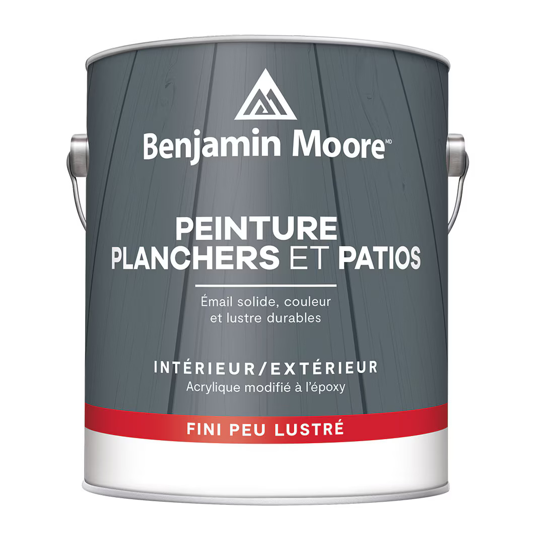 PEINTURE À PLANCHER ACRYLIQUE FINI PEU LUSTRÉ